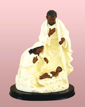 Holy Family in Ivory