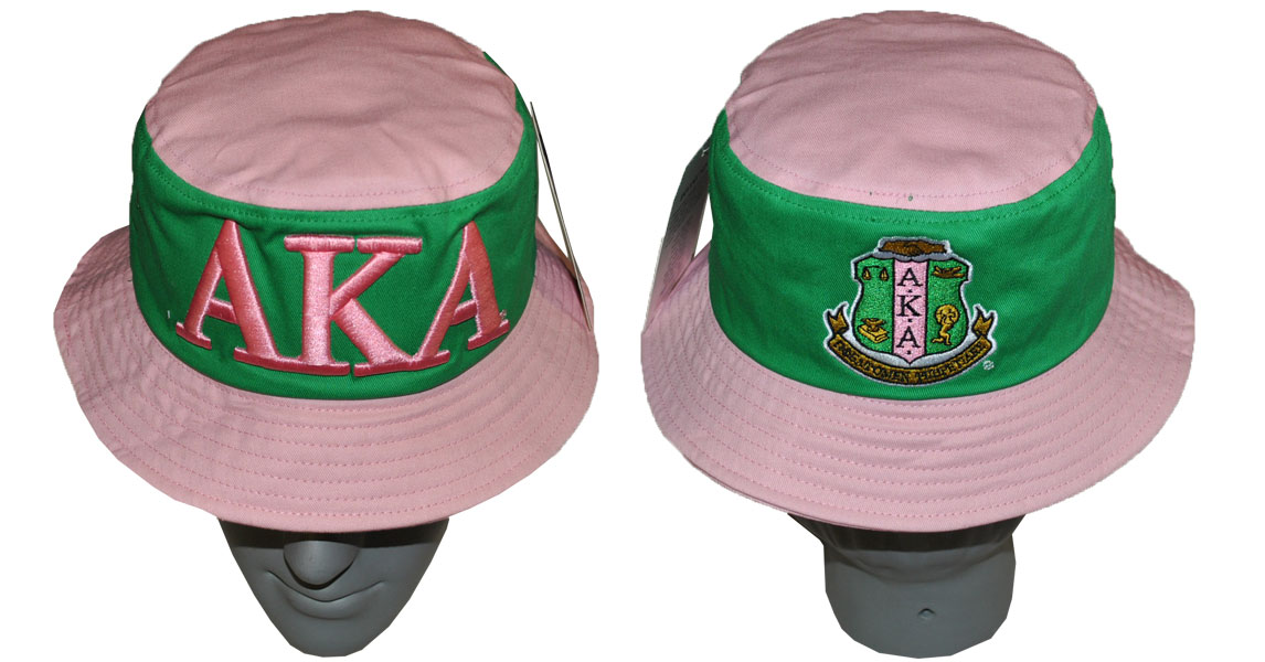 Alpha Kappa Alpha Bucket Hat Pink