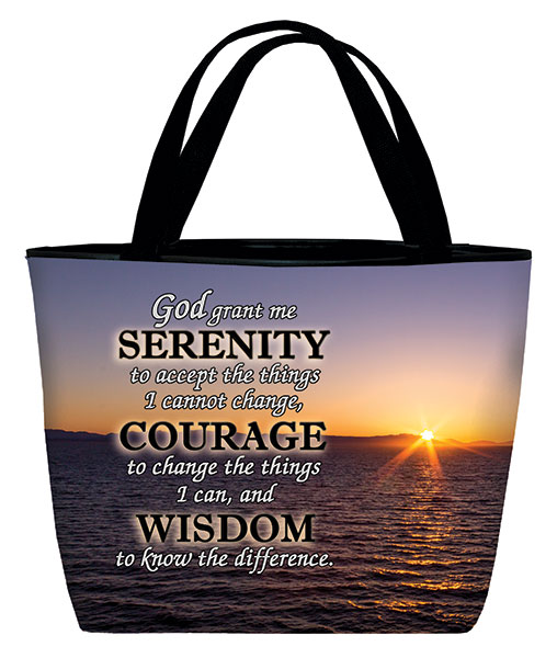 Tote bag: Serenity Prayer bag