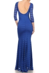 All Eyes On Me Collection-round neckline maxi dress