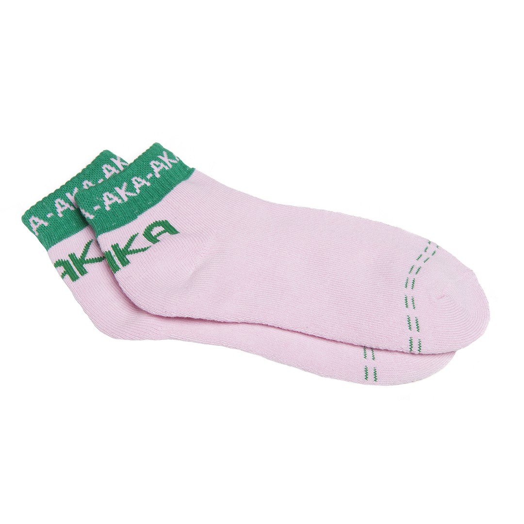 Alpha Kappa alpha Socks