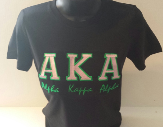 Alpha Kappa Alpha T shirt Greek letter 3
