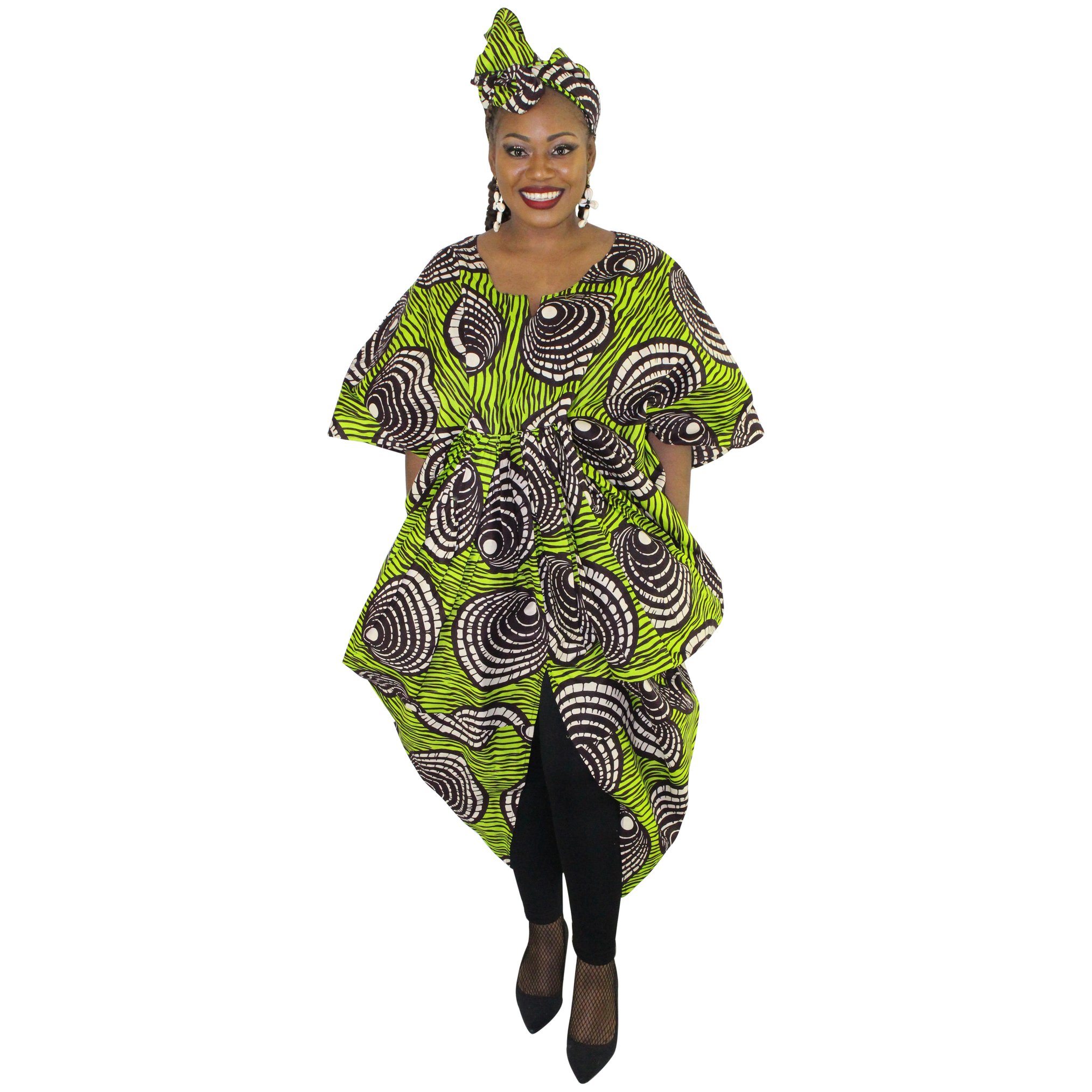 2 pc. African Butterfly Dress