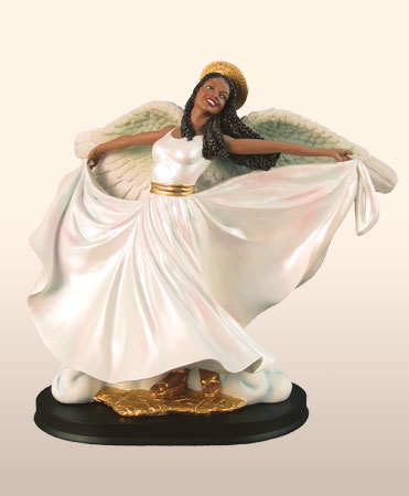 Black Angel Figurines