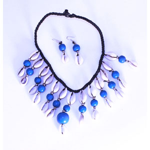 Cowrie Shell Jewelry Set - Royal
