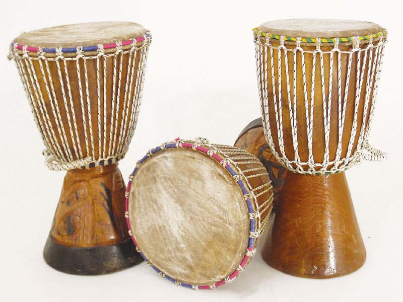 African Drums-D Jembe Drum-Medium