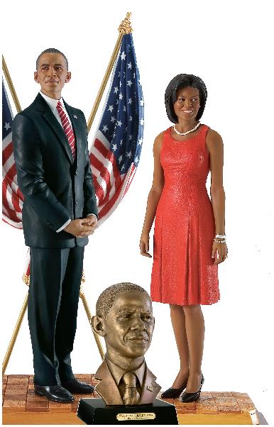 President Obama and 1st Lady by Thomas Blackshear