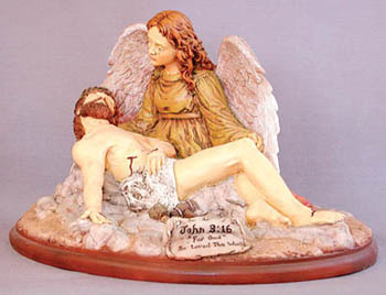 Sacred Moments-Jesus with Angel