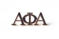 Alpha Phi Alpha jewelry 3 d gold pin