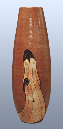 Tall Vase: Mother