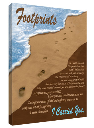 Insp Giclee: Footprints