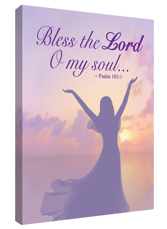 Insp Giclee: Bless the Lord