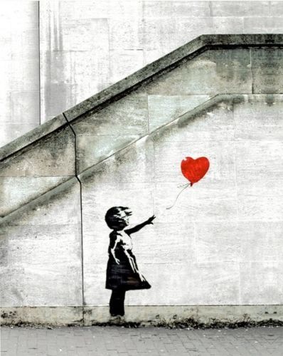 Red Balloon by Banksy Red Balloon by Banksy
