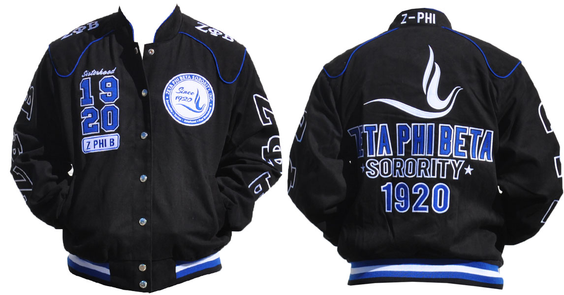 Zeta Phi Beta Apparel - Twill Jacket