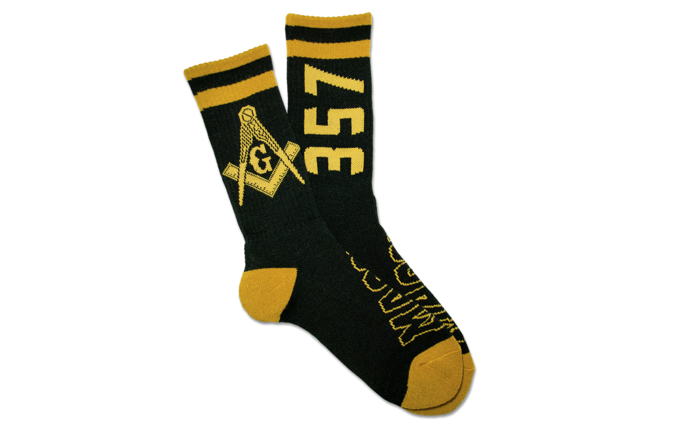 Freemason apparel Masonic socks
