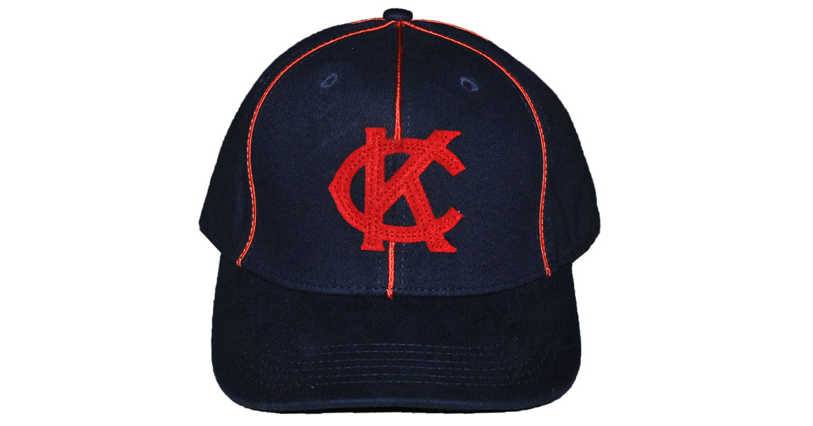 1949 KC Monarchs Road Cap Negro League Baseball Team