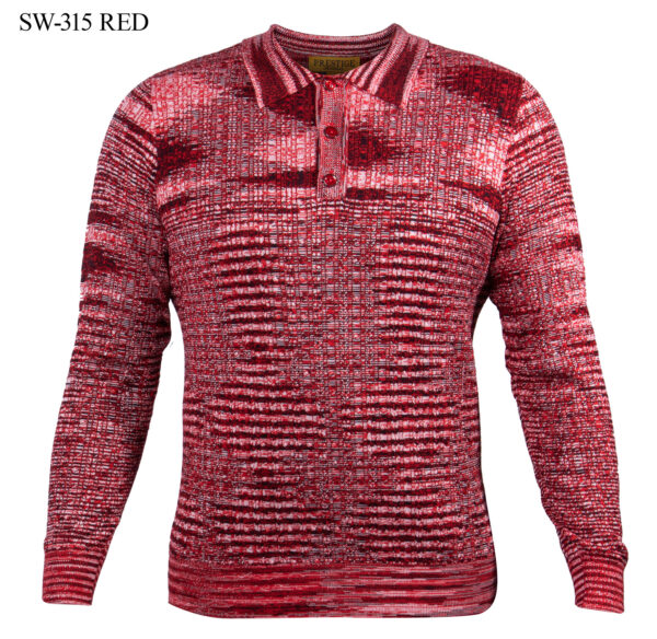 Men's Luxury Sweater- AIU315-RED-600x584