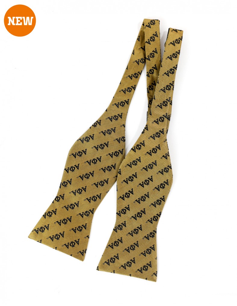 Alpha Phi Alpha accessory bow tie untied