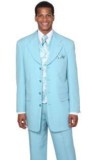 Milano Mens Church Suit-6903V-AQ