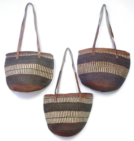 women baskets Sisal handmade bags sisal bags baskets luggage bags market bags African bags sisal leather bags