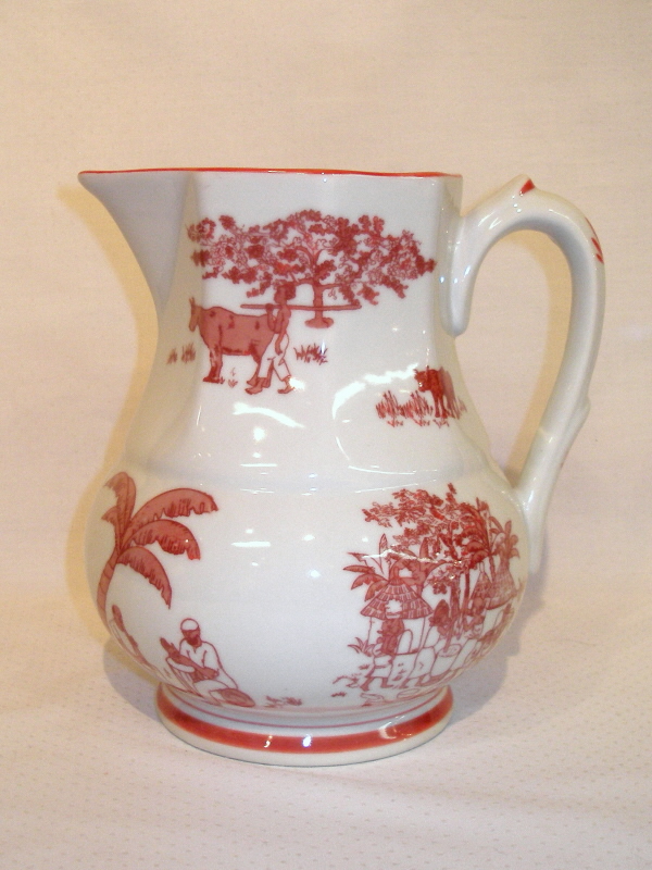 Liberian Pitcher-Cranberry Red