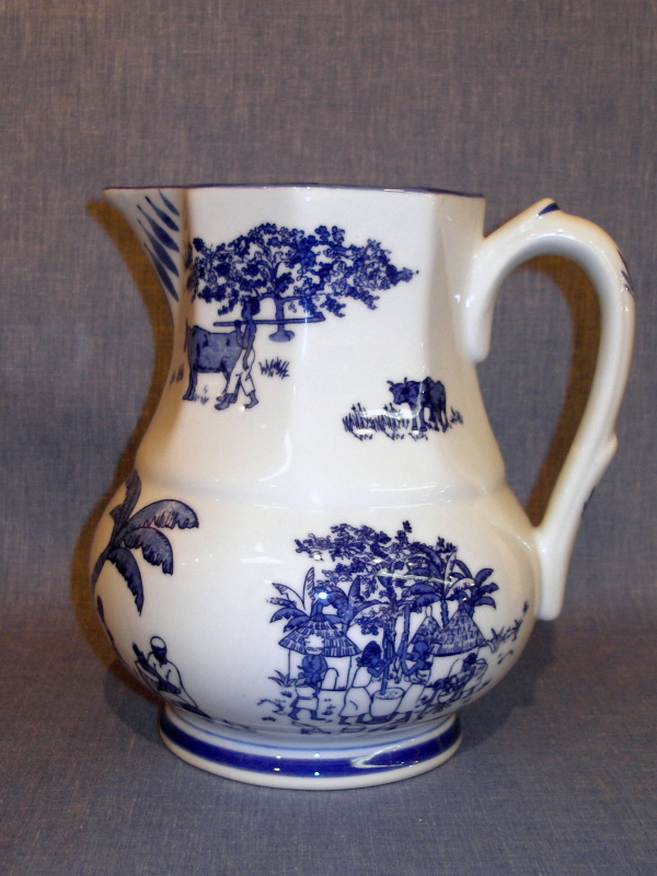 Liberian Pitcher-Indigo Blue