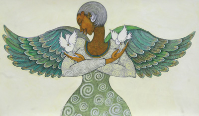 Angel Of Peace by Charles Bibbs