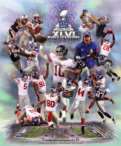 New York Giants: Super Bowl World Champions by Wishum Gregory