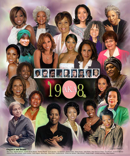 Alpha Kappa Alpha Decor