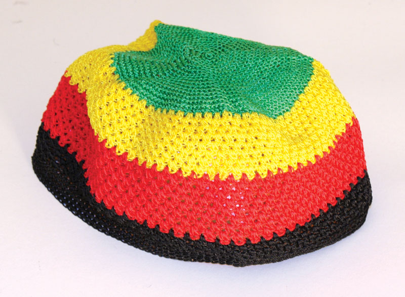 Rasta Color Knitted Kufi Cap (G-Y-R)
