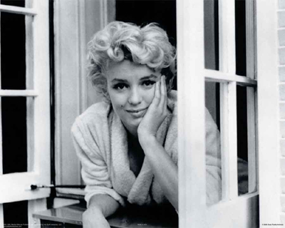 Marilyn Monroe at Window