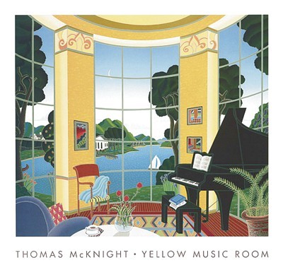 Yellow Music Room