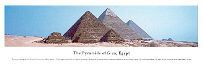 Pyramids of Giza; Egypt