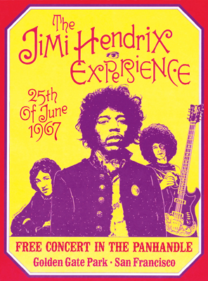 The Jimi Hendrix Experience; San Francisco; 1967