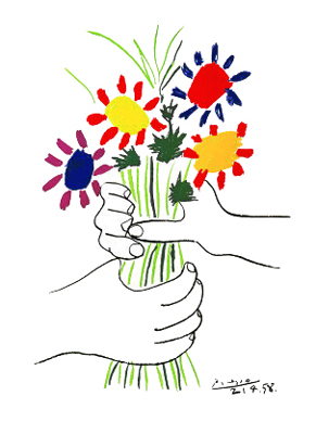 Hand with Bouquet
