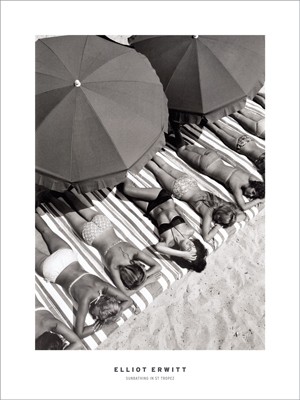 Sunbathing; St. Tropez; France; 1959