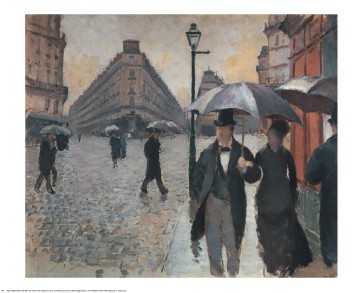 Paris; a Rainy Day; 1877