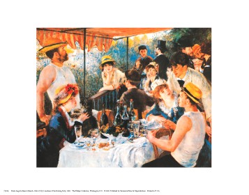 Luncheon of the Boating Party; 1881
