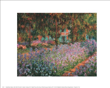 Artist's Garden at Giverny; 1900