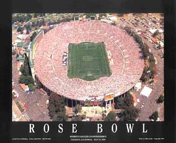 Rose Bowl - Women's Soccer Championships; Pasadena; California