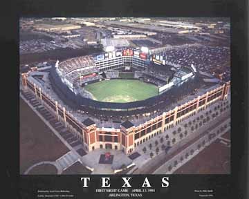 The Ballpark - Arlington; Texas (Night)