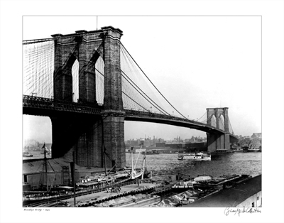 Brooklyn Bridge; New York; 1905