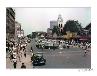 Coney Island; Brooklyn; New York; 1950