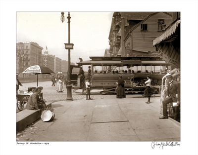 Delancey Street; Manhattan; 1907