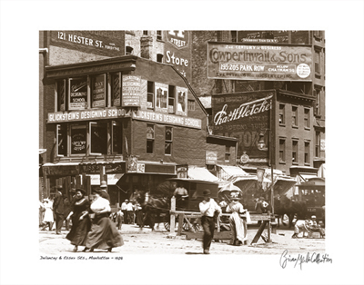 Delancey and Essex Streets; Manhattan; 1908