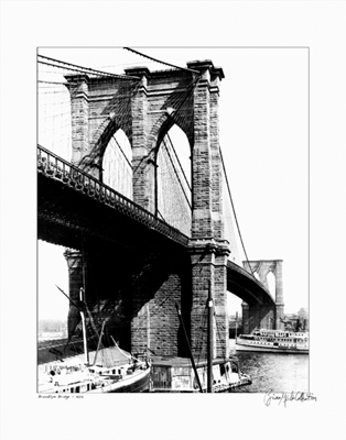 Brooklyn Bridge; New York; 1925