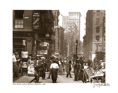 Canal Street West to Mulberry; Manhattan; 1908