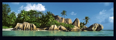 La Digue Island; Seychelles; Indian Ocean