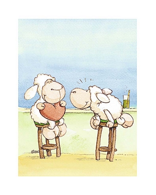 Schafe mit Herz