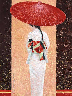 Girl in Kimono II